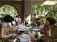 “我终于成了山场居民 ”  山场社区营造社工组织社区居民做茶果