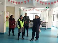 金湾区民政局、红旗镇社会建设办一行领导莅临广安社区居家养老服务站指导工作