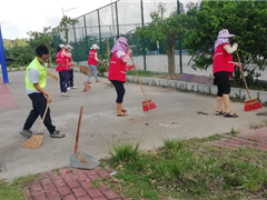 “抗风救灾”大林社区志愿者环保活动