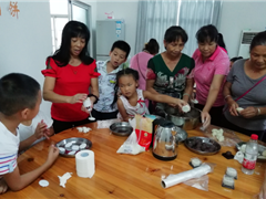 “DIY冰皮月饼”慈幼学堂活动